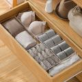 4pcs Clear Drawer Storage Box for Utensil Makeup Groceries Bedroom