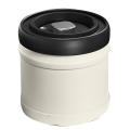 Sealed Coffee Bean Storage Container for Coffee Airtight Jar(white,l)