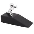 Zinc Alloy Little and Man with Non-slip Rubber Bases Door Stopper