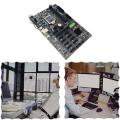 B250 Btc Mining Motherboard with Thermal Pad+cable for Btc Miner