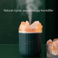 Crystal Aromatherapy Air Humidifier with Atmosphere Lamp Home Pink