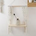 1 Tier Shelf Wall Hanging Wooden Shelves Perfect for Bedroom Kitchen