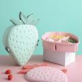 Home Creative Plastic Candy Tray Box Apple Pink