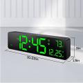 Digital Wall Clock Large Display with Snooze for Bedroom