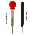 Auto Center Hand Center Punch Centering Punch Adjustable Tool 2pcs