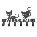 Wall Mounted Cat Coat Racks,for Bathroom,hat and Dog Leash Holder,2