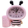 Pen Holder Alarm Clock Electronics Clock Children Gift Clock Pink