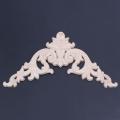 1pcs Wood Oak Carved Corner Onlay Applique (20*5cm)