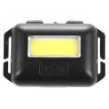Cob Led Mini Headlight 3 Modes for Outdoor Camping Black