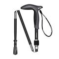 1pcs T Handle Walking Sticks Outdoor 5 Sections Hiking Cane ,95-110cm