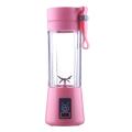 Portable Blender Usb Mixer Electric Juicer Machine Smoothie Pink