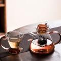 Heat Resistant Glass Teapot Coffee Pot Set Hand Brewed Coffee