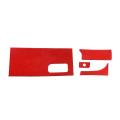 Car Co-pilot Storage Box Panel Trim for Ram 1500 2018-2022 ,red