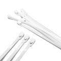 200mm Releasable Cable Ties Colored Plastics Reusable (white)