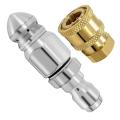 2pc 5000 Psi Sewer Jet Nozzle with Pressure Washer Coupler