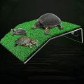 Turtle Basking Platform, Grass Turtle Ramp for Turtle Tank, Reptile L