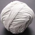 1pcs Durable 4mmx100 Meters White Macrame Cotton Twisted Cord Rope