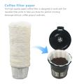 Coffee Filter Paper Wooden Cone Shape for Disposable Filters Paper