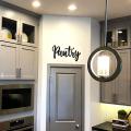 Pantry Sign Pantry Metal Wall Decor Home Kitchen Restaurant Coffee