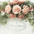 Artificial Wreath Lintel Decoration Diy Wedding Home Living Room B