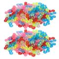 New Amazing Loom Bands Pack Of 125 Colorful S-clips
