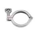 2pcs Tri-clamp Steel Single Pin Heavy Duty Tri Clamp with Wing Nut