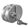Entry Gate 10-12mm Glass Swing Push Sliding Door Lock with Keys