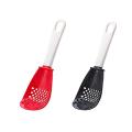 Multifunctional Cooking Spoon Kitchen Tool Filter Spoon (red Black)