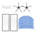 Vacuum Mop Replacement Pads - Microfiber Pad Side Brush Mop Cloth,etc