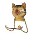 Holder Cute Design Rack Cat Cast Iron Holder Standing for Bathroom