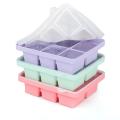 Ice Cube Tray with Lid,3 Packs 18 Cubes,silicone Large Ice Cube Molds
