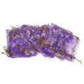 100pcs Butterfly Drawstring Organza Jewellery Candy Bags Purple