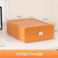 Colorful Desktop Stackable Storage Drawer Office Supplies Box 2