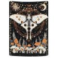 Bohemian Style Psychedelic Butterfly Plant Wall Blanket Tapestry