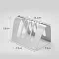 Toast Bread Holder 4 Slice Slots Bread Loaf Stand Stainless Steel