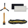 Replacement Main Brush Side Brushes Filters Kit for Ecovacs Deebot