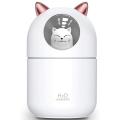 Cute Cat Cool Mist Humidifier for Home,cat Night Light White