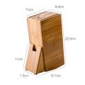 Wood Knife Holder Knives Storage Shelf Rack Kitchen Accessories Tool