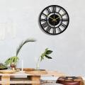 Roman Numerals Acrylic Wall Clock 11.8 Inch for Room Home Decorative