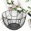 Iron Egg Storage Basket Fruit Basket Decoration Kitchen Accessories B