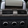 Car Oak Color Rear Seat Air Outlet Frame for Land Rover Defender 2020