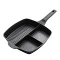 3-in-1 Non Stick Frying Pan Crepe Maker Pan Cooking Wok Pot