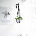 Plant Hook Indoor Hanging Flowerpot Basket Black