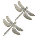 6pcs Dragonfly Napkin Ring Silver Hotel Table Display Napkin Buckle