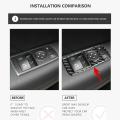 Real Carbon Fiber for Mercedes Benz C E Class 2010-2013 Car Window