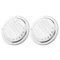 2pcs Marine Grade Stainless Steel 316 Boat Round Air Vent Grill Cover