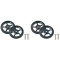 1 Pair Bicycle Easywheel for Brompton Folding Bike with Bolts C