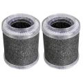 2pcs Hepa Activated Carbon Filters for Air Purifier to Remove Odors