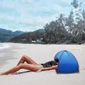 Beach Sunshade Tent Automatic Opened Summer Outdoor Camping Tent (l)