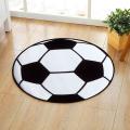 Round Football Carpet Living Room Parlor Mats Kids Bedroom 60cm